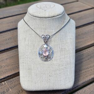 925 silver Wiccan 4 elements pendant